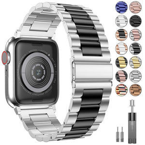 Bracelet Apple Watch en acier