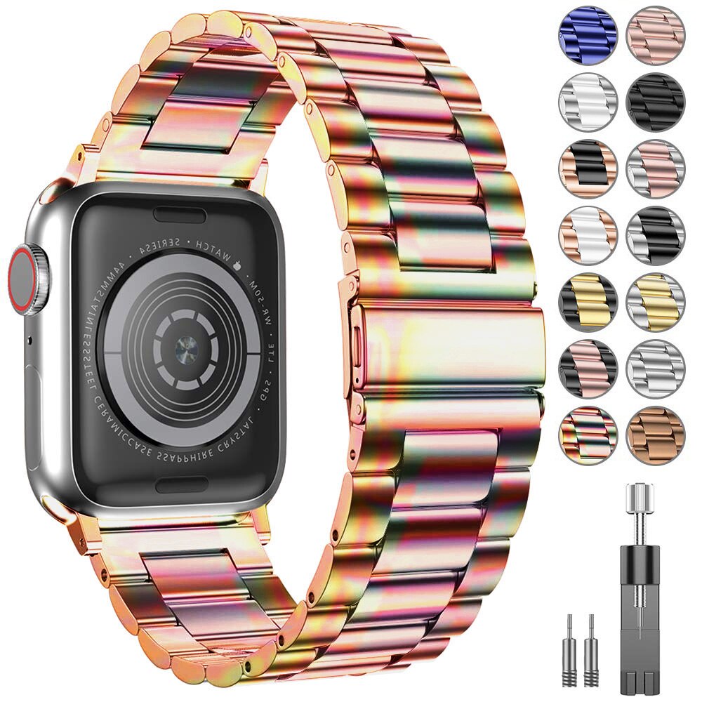 Bracelet Apple Watch en acier