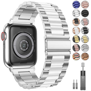Bracelet Apple Watch en acier