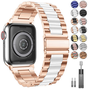 Bracelet Apple Watch en acier